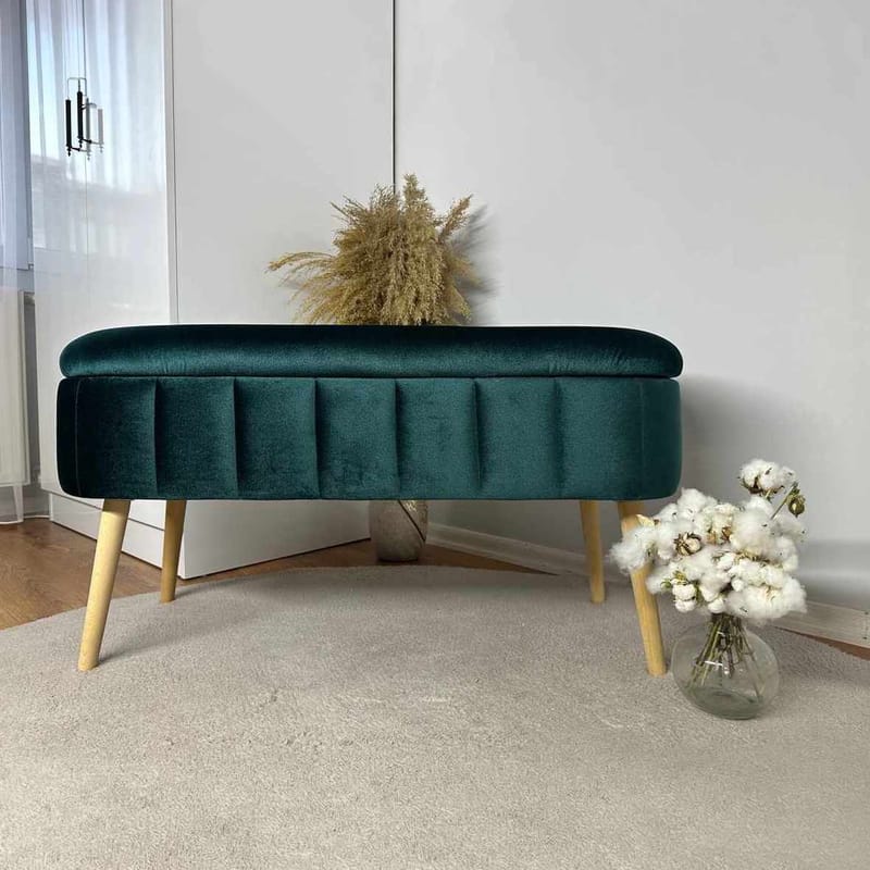 Armenia Sittpuff med förvaring 90 cm - Möbler - Vardagsrum - Stolar & sittmöbler - Sittpuff