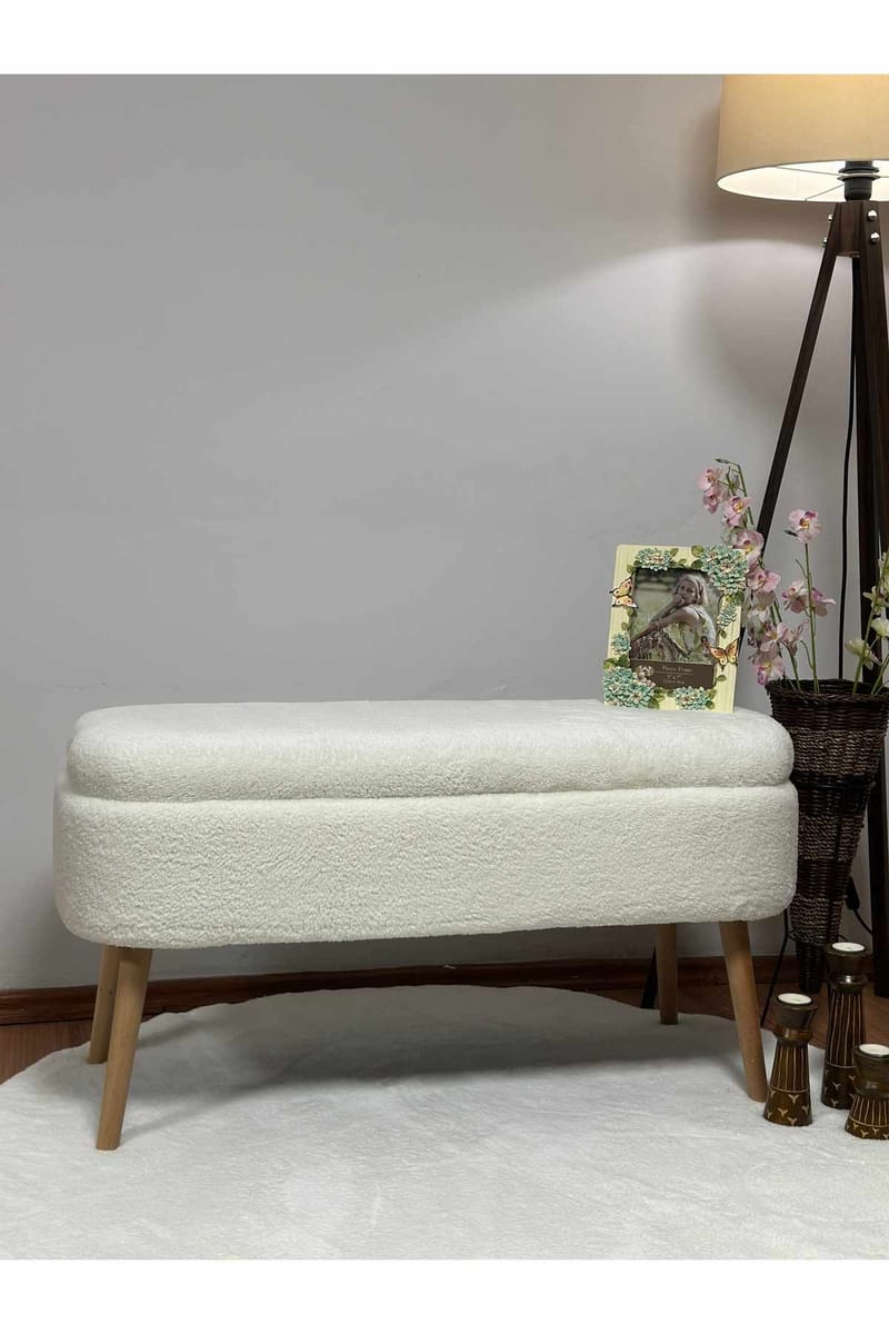 Armenia Sittpuff med förvaring 90 cm - Möbler - Vardagsrum - Stolar & sittmöbler - Sittpuff