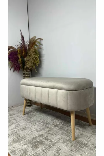 Armenia Sittpuff med förvaring 90 cm - Möbler - Vardagsrum - Stolar & sittmöbler - Sittpuff