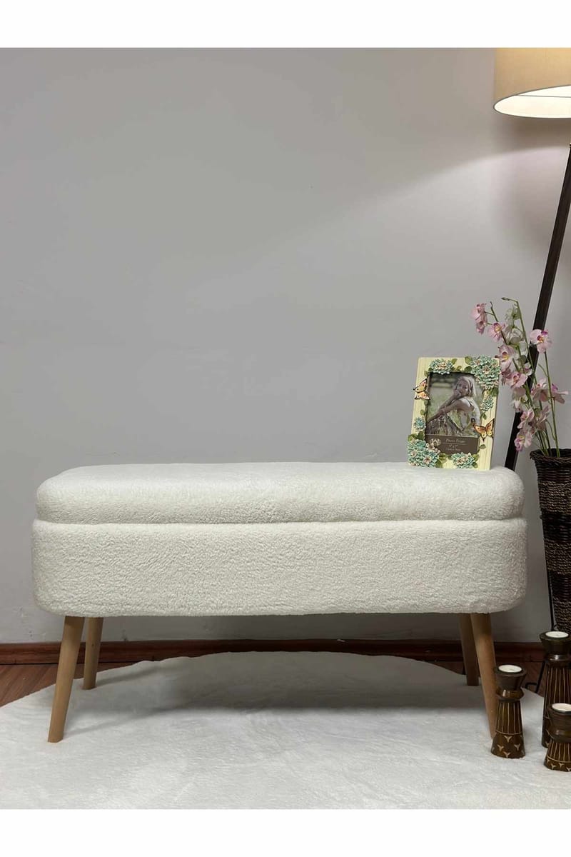 Armenia Sittpuff med förvaring 90 cm - Möbler - Vardagsrum - Stolar & sittmöbler - Sittpuff