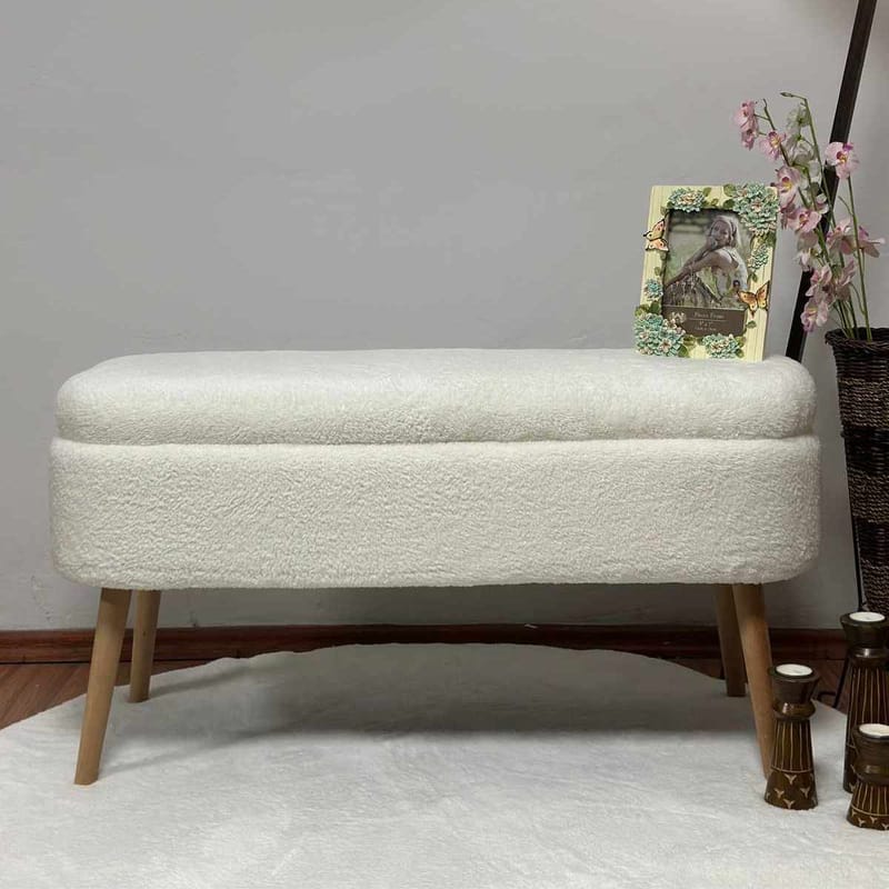 Armenia Sittpuff med förvaring 90 cm - Möbler - Vardagsrum - Stolar & sittmöbler - Sittpuff