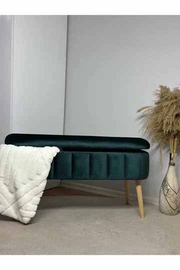 Armenia Sittpuff med förvaring 90 cm - Möbler - Vardagsrum - Stolar & sittmöbler - Sittpuff