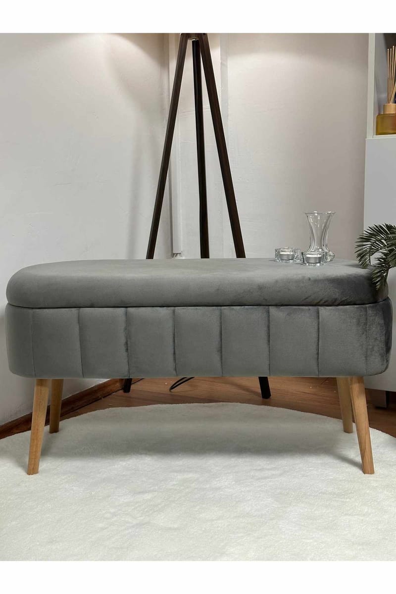 Armenia Sittpuff med förvaring 90 cm - Möbler - Vardagsrum - Stolar & sittmöbler - Sittpuff