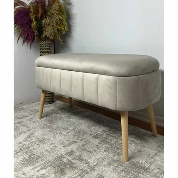 Armenia Sittpuff med förvaring 90 cm - Möbler - Vardagsrum - Stolar & sittmöbler - Sittpuff
