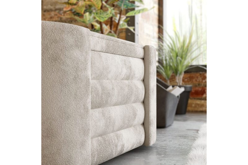 Bänk Veyaa Boxed Grädde - Cremevit - Möbler - Vardagsrum - Stolar & sittmöbler - Pallar - Fotpall