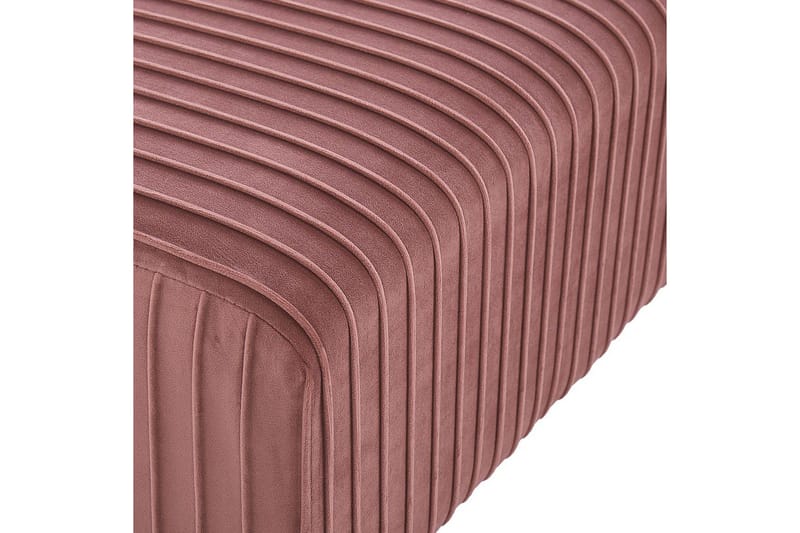 Bänk Paterson Rosa/guld - Rosa/guld - Möbler - Vardagsrum - Stolar & sittmöbler - Sittbänk