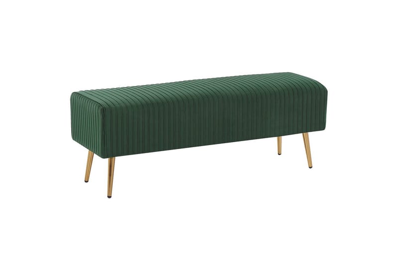 Bänk Paterson Grön/guld - Grön/guld - Möbler - Vardagsrum - Stolar & sittmöbler - Sittbänk