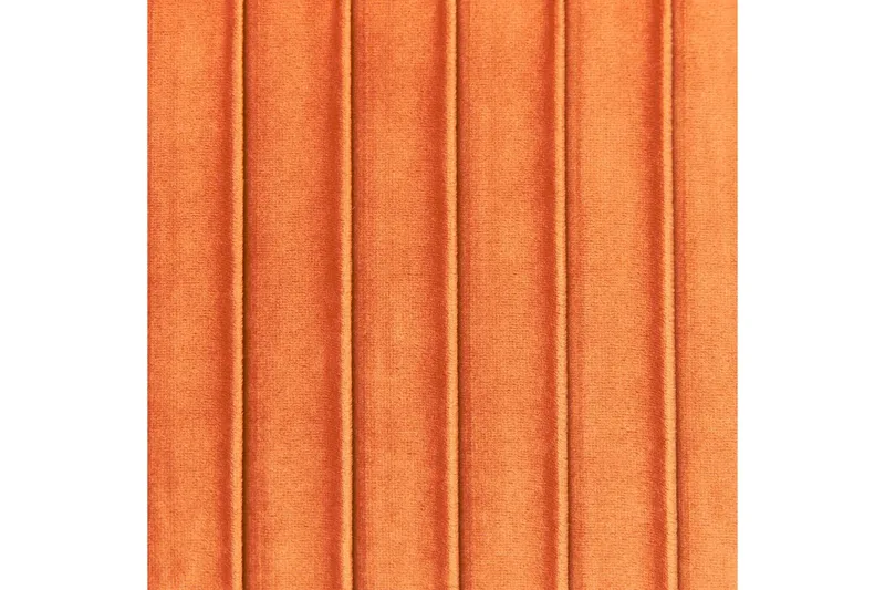 Bänk Paterson Orange/guld - Orange/guld - Möbler - Vardagsrum - Stolar & sittmöbler - Sittbänk