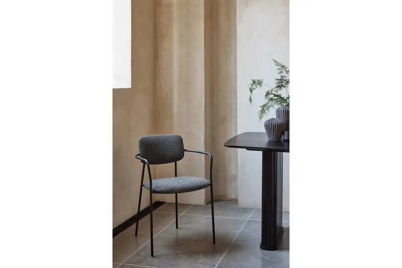 Bano Karmstol - Mörkgrå - Möbler - Vardagsrum - Stolar & sittmöbler - Karmstolar