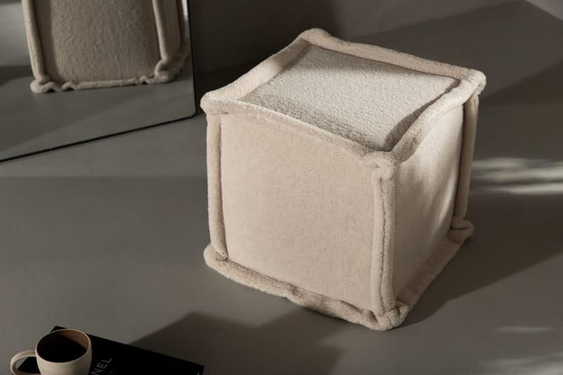 Castine Sittpuff - Vit - Möbler - Vardagsrum - Stolar & sittmöbler - Sittpuff