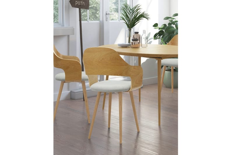 Belle Karmstol - Grå - Möbler - Vardagsrum - Stolar & sittmöbler - Karmstolar