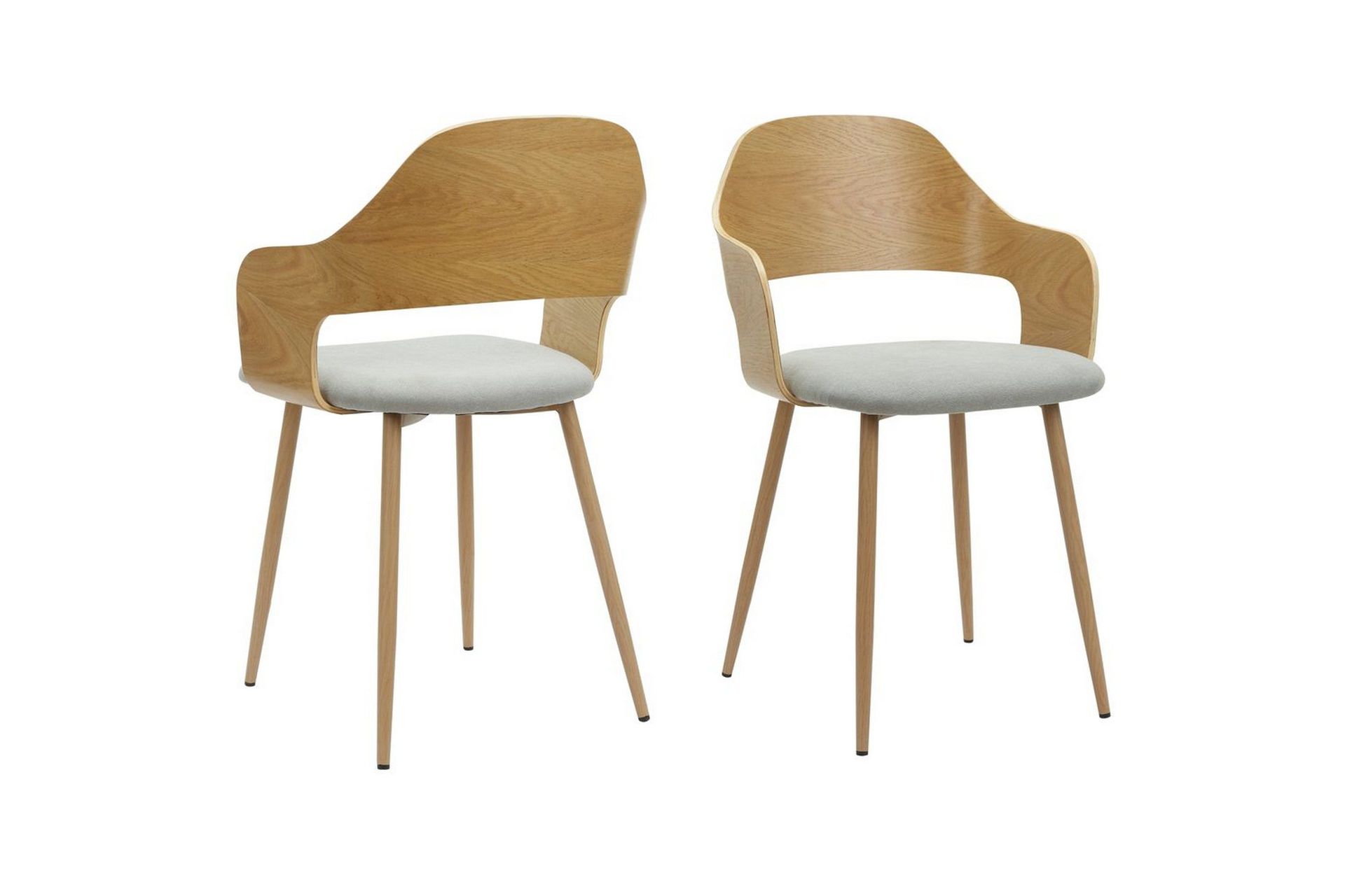 belle karmstol - grå