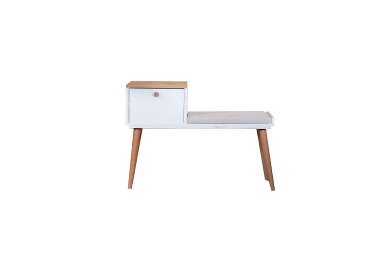 Bohem Sittpall - Vit - Möbler - Vardagsrum - Stolar & sittmöbler - Pallar