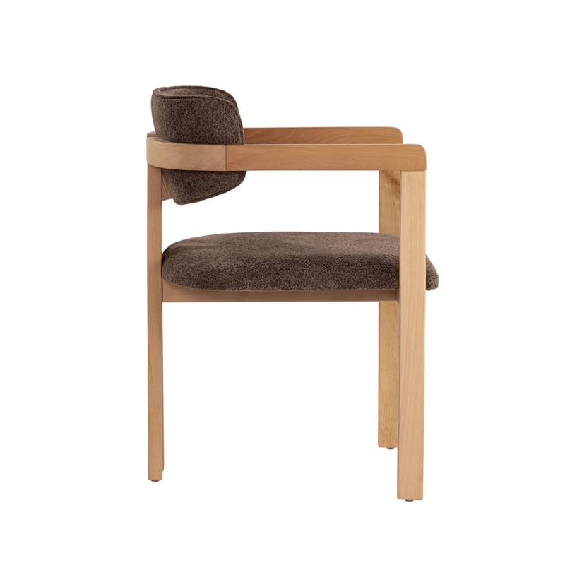 Bonavista Stol - brun och ek - Möbler - Vardagsrum - Stolar & sittmöbler - Karmstolar