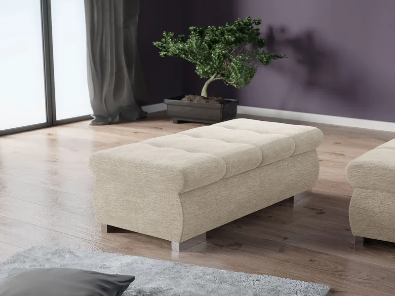 Cerys Fotpall 120 cm - Möbler - Vardagsrum - Stolar & sittmöbler - Sittpuff