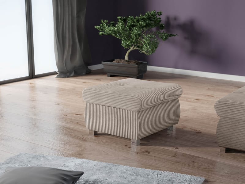Cerys Fotpall 60x39 cm - Möbler - Vardagsrum - Stolar & sittmöbler - Sittpuff