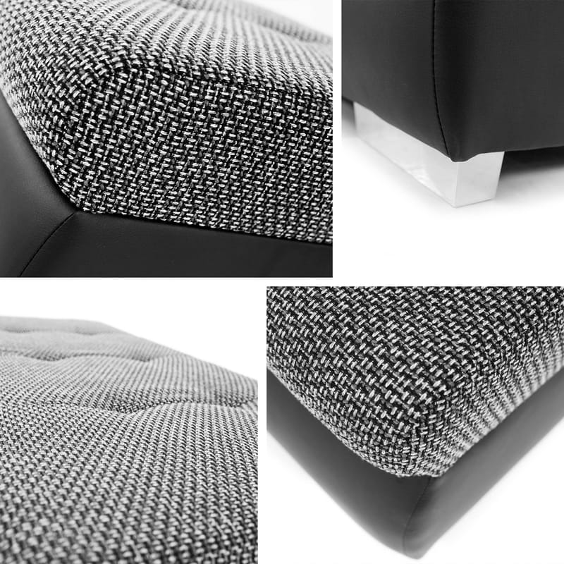 Cerys Fotpall - vit - Möbler - Vardagsrum - Stolar & sittmöbler - Sittpuff