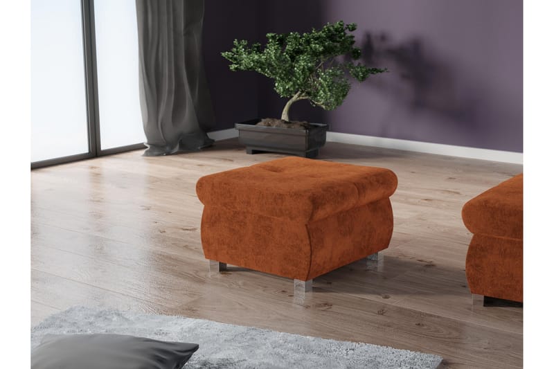 Cerys Sittpuff - Beige - Möbler - Vardagsrum - Stolar & sittmöbler - Sittpuff