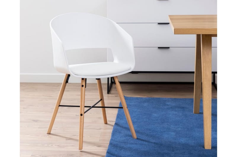 Chaze Karmstol - Vit - Möbler - Vardagsrum - Stolar & sittmöbler - Karmstolar