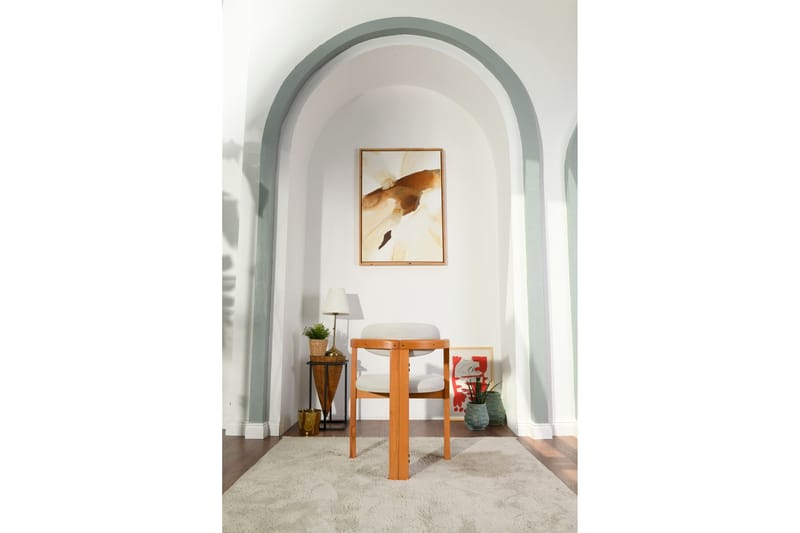 Cheri Karmstol - Cream/Ek - Möbler - Vardagsrum - Stolar & sittmöbler - Karmstolar