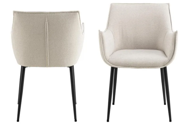 Crestlyn Karmstol - Beige - Möbler - Vardagsrum - Stolar & sittmöbler - Karmstolar