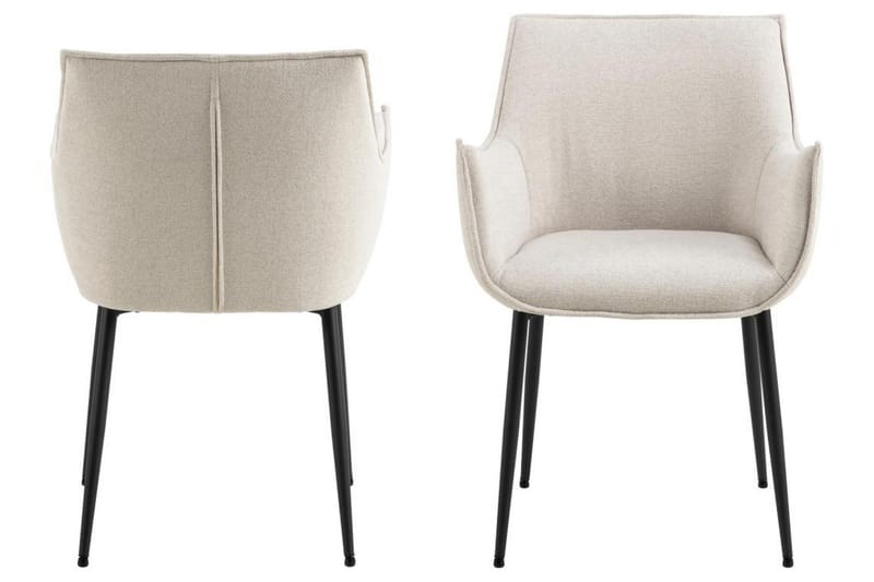 Crestlyn Karmstol - Beige - Möbler - Vardagsrum - Stolar & sittmöbler - Karmstolar