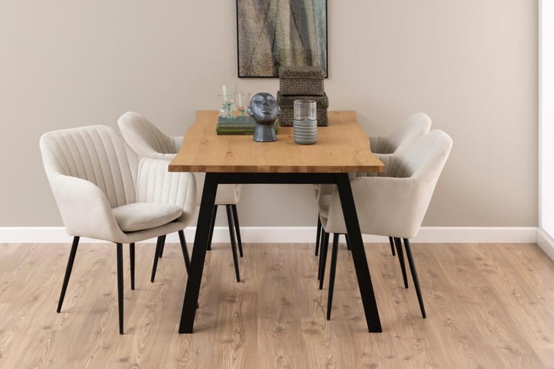 Delaplane Karmstol - Brun - Möbler - Vardagsrum - Stolar & sittmöbler - Karmstolar