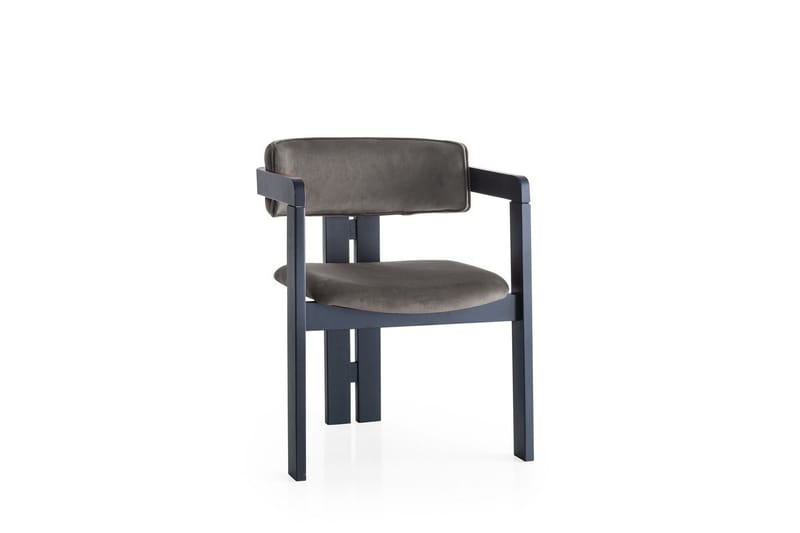 Diontae Karmstol - Svart/Antracit - Möbler - Vardagsrum - Stolar & sittmöbler - Karmstolar