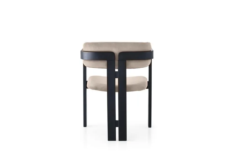 Diontae Karmstol - Svart/Beige - Möbler - Vardagsrum - Stolar & sittmöbler - Karmstolar