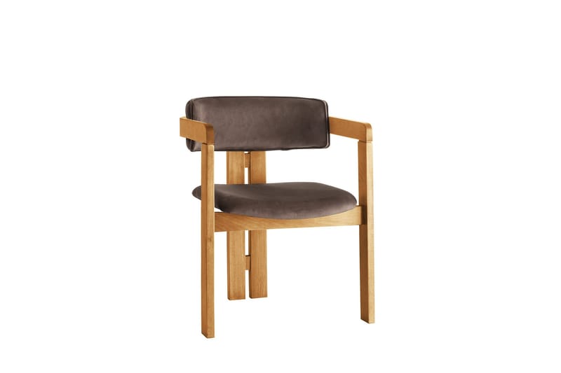 Dylana Karmstol - Ek/Brun - Möbler - Vardagsrum - Stolar & sittmöbler - Karmstolar