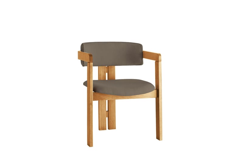 Dylana Karmstol - Ek/Brun - Möbler - Vardagsrum - Stolar & sittmöbler - Karmstolar