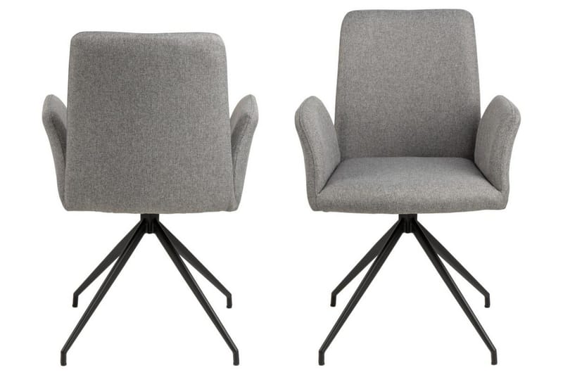 Edwuna Karmstol - Grå - Möbler - Vardagsrum - Stolar & sittmöbler - Karmstolar