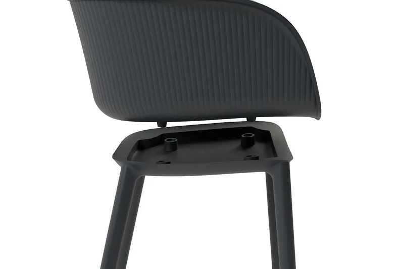 Elyon Karmstol - Antracit - Möbler - Vardagsrum - Stolar & sittmöbler - Karmstolar