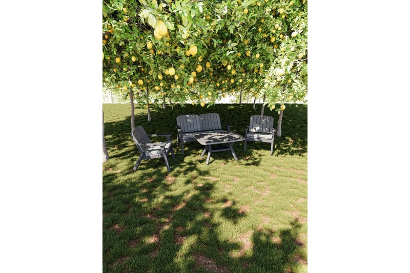 Ewell Karmstol - Antracit/Grafitgrå - Möbler - Vardagsrum - Stolar & sittmöbler - Karmstolar