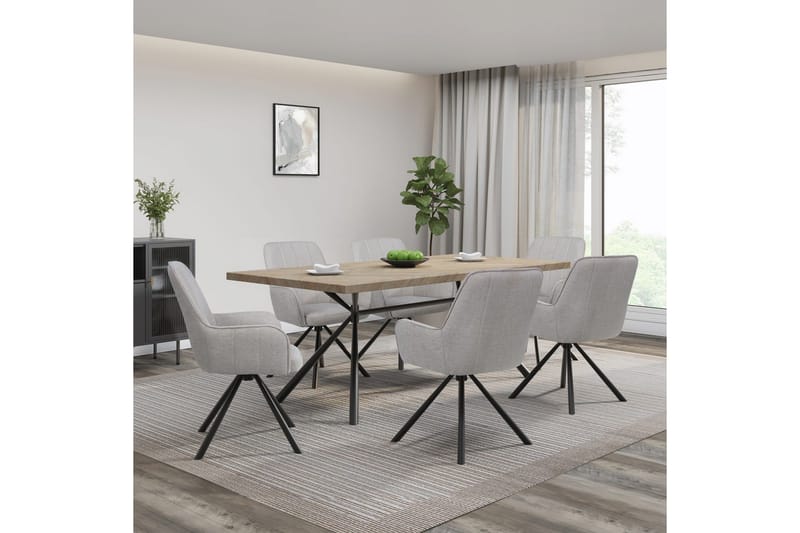 Flaurent Karmstol - Vit - Möbler - Vardagsrum - Stolar & sittmöbler - Karmstolar