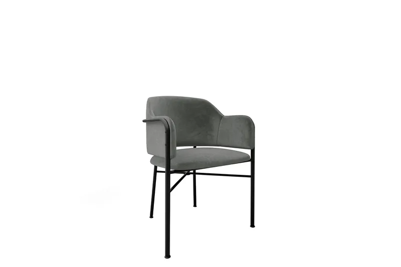 Floden Karmstol, Grå/Svart