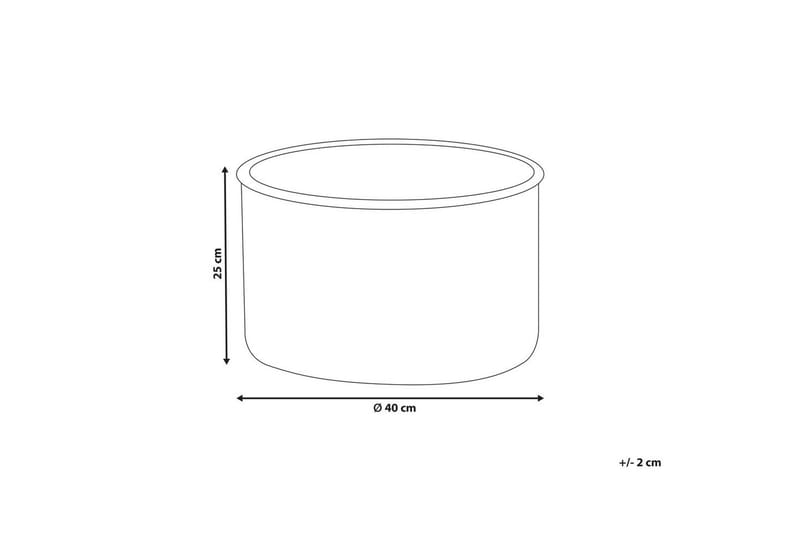 Fotpall Zikria Rosa - Rosa - Möbler - Vardagsrum - Stolar & sittmöbler - Sittpuff
