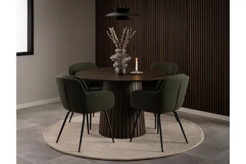 Frederika Karmstol - Grön - Möbler - Vardagsrum - Stolar & sittmöbler - Karmstolar