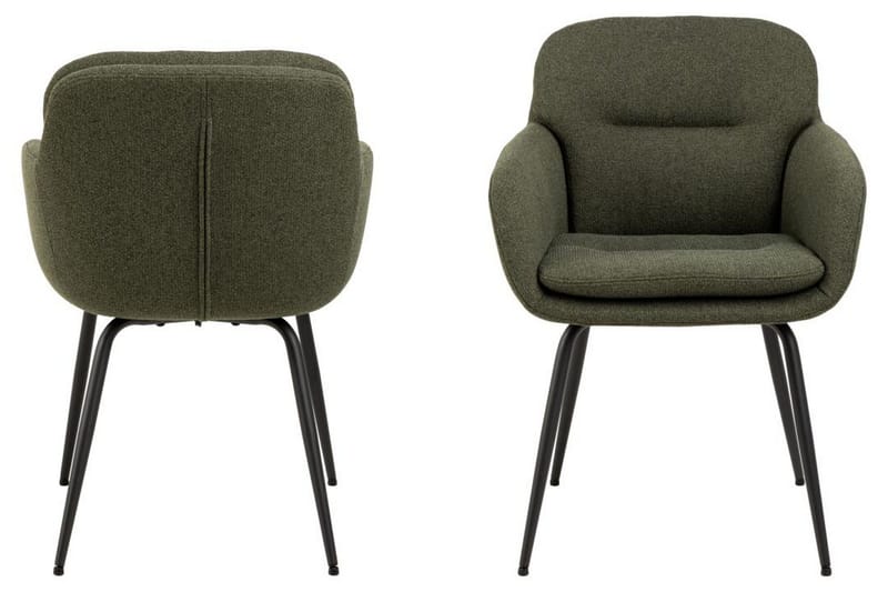 Frederika Karmstol - Grön - Möbler - Vardagsrum - Stolar & sittmöbler - Karmstolar