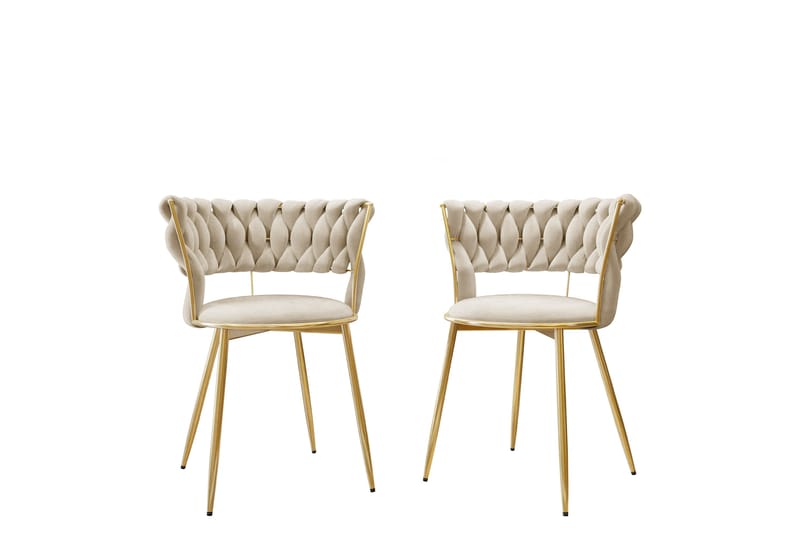 Garrick Karmstol - Beige - Möbler - Vardagsrum - Stolar & sittmöbler - Karmstolar