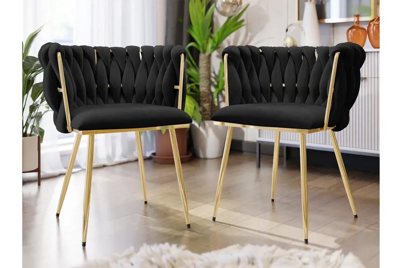 Garrick Karmstol - Svart - Möbler - Vardagsrum - Stolar & sittmöbler - Karmstolar