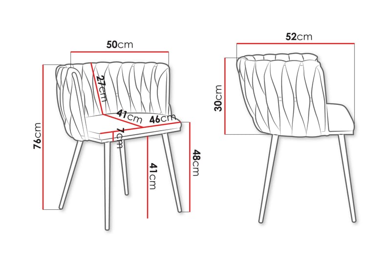 Garrick Karmstol - Svart - Möbler - Vardagsrum - Stolar & sittmöbler - Karmstolar