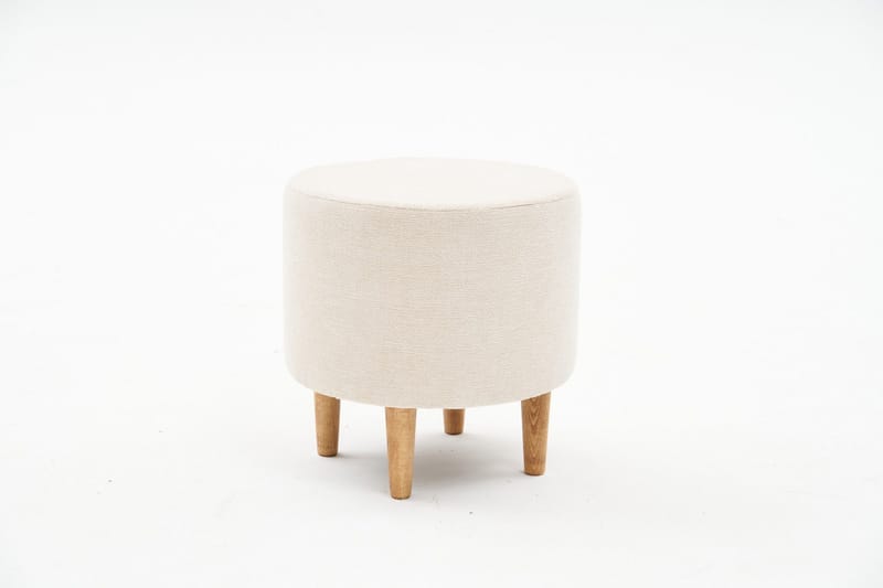 Gianni Sittpuff 40 cm, Cream