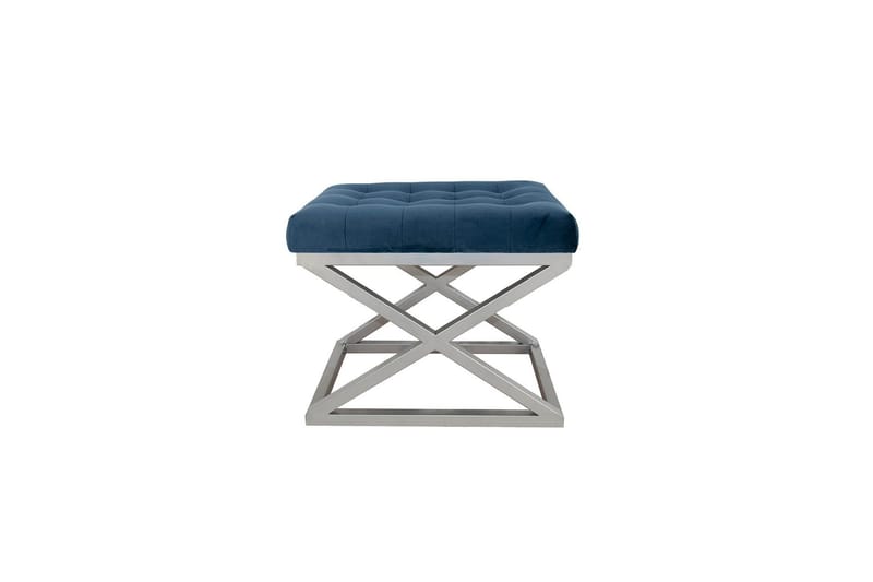 Gillie Sittpuff 40 cm, Marinblå/Silver