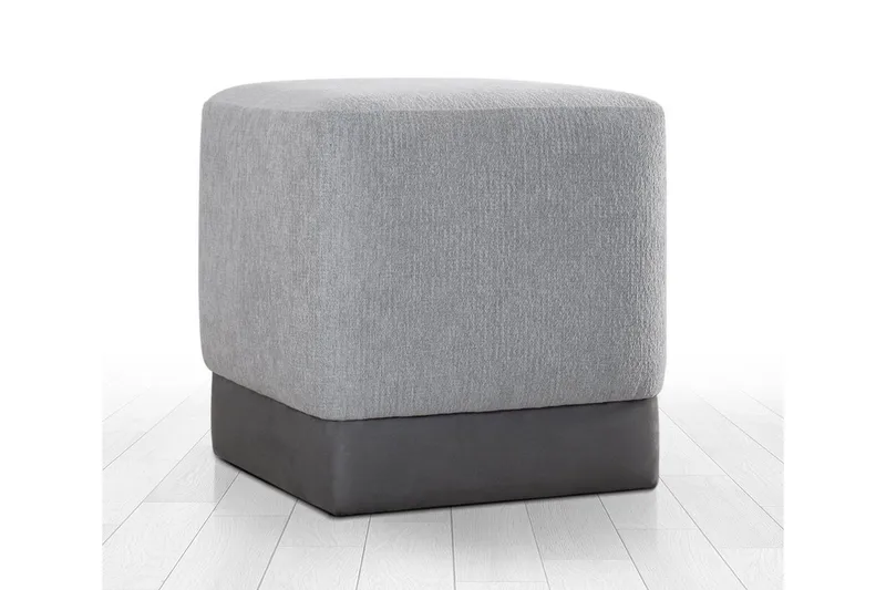 Gladys Sittpuff 45 cm, Grå