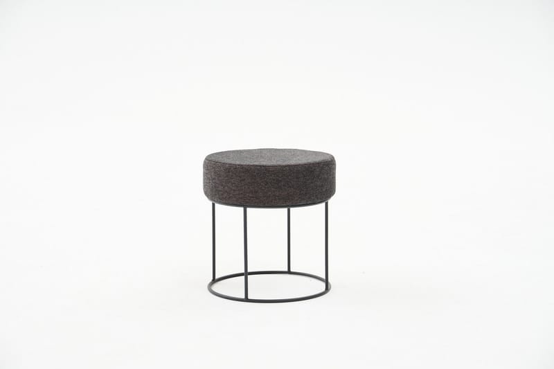 Glen Sittpuff 40 cm - Antracit/Koppar - Möbler - Vardagsrum - Stolar & sittmöbler - Sittpuff