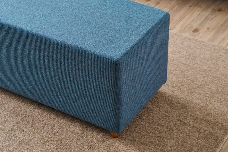 Glenda Sittpuff 40 cm - Blå - Möbler - Vardagsrum - Stolar & sittmöbler - Sittpuff