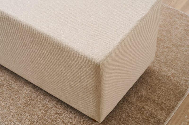 Glenda Sittpuff 40 cm - Cream - Möbler - Vardagsrum - Stolar & sittmöbler - Sittpuff