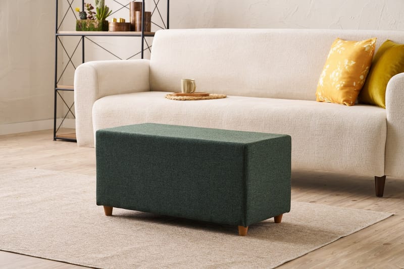 Glenda Sittpuff 40 cm - Grön - Möbler - Vardagsrum - Stolar & sittmöbler - Sittpuff