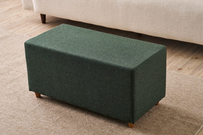 Glenda Sittpuff 40 cm - Grön - Möbler - Vardagsrum - Stolar & sittmöbler - Sittpuff